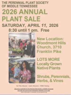 Perennial Plant Society Annual Plant Sale